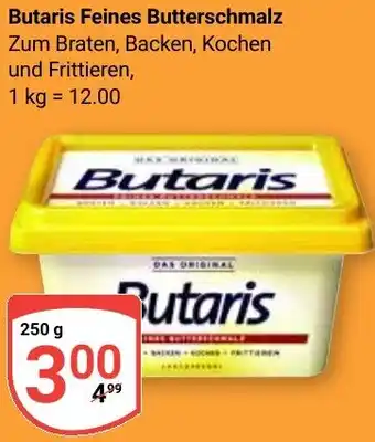 Globus Butaris Feines Butterschmalz Angebot