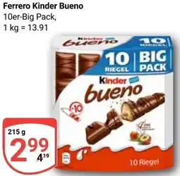 Globus Ferrero Kinder Bueno Angebot