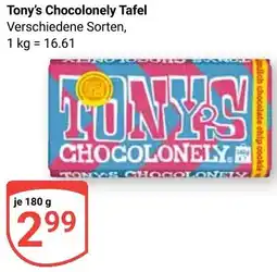 Globus Tony's Chocolonely Tafel Angebot
