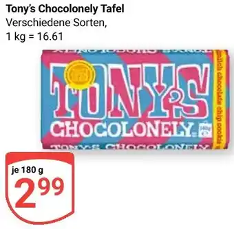 Globus Tony's Chocolonely Tafel Angebot