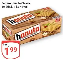 Globus Ferrero Hanuta Classic Angebot