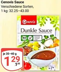 Globus Cenovis Sauce Angebot