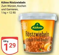 Globus Kühne Röstzwiebeln Angebot