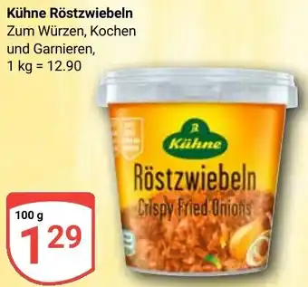 Globus Kühne Röstzwiebeln Angebot