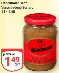 Globus Händlmaier Senf Angebot