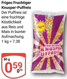 Globus Frigeo Fruchtiger Knusper-Puffreis Angebot