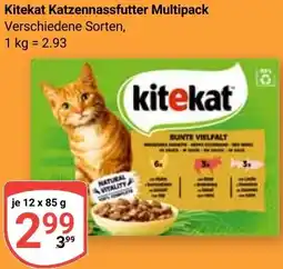 Globus Kitekat Katzennassfutter Multipack Angebot