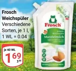 Globus Frosch Weichspüler Angebot