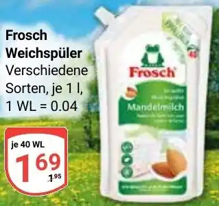 Globus Frosch Weichspüler Angebot