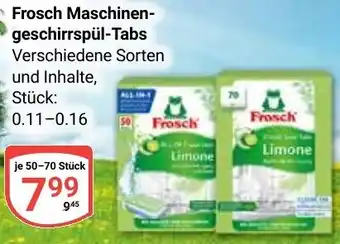 Globus Frosch Maschinengeschirrspül-Tabs Angebot