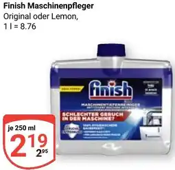 Globus Finish Maschinenpfleger Angebot