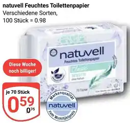 Globus natuvell Feuchtes Toilettenpapier Angebot