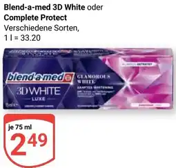 Globus Blend-a-med 3D White oder Complete Protect Angebot