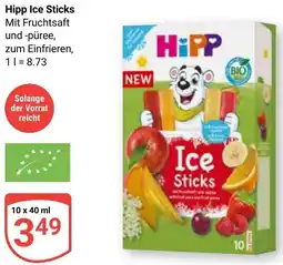 Globus Hipp Ice Sticks Angebot