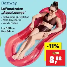 Thomas Philipps Bestway Luftmatratze ,,Aqua Lounge" Angebot