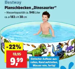Thomas Philipps Bestway Planschbecken ,,Dinosaurier" Angebot