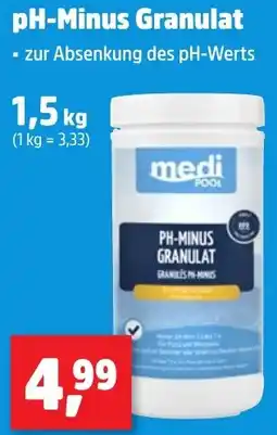Thomas Philipps Medi Pool pH-Minus Granulat Angebot