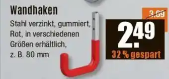 V Baumarkt Wandhaken Angebot