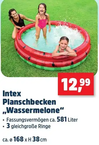 Thomas Philipps Intex Planschbecken ,,Wassermelone" Angebot