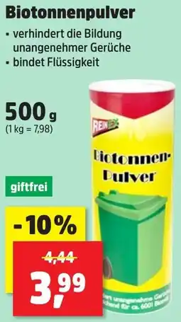 Thomas Philipps Reinex Biotonnenpulver Angebot