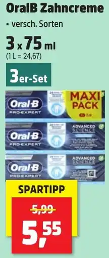 Thomas Philipps Oral-B Zahncreme Angebot