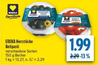 diska EDEKA Herzstücke Antipasti Angebot