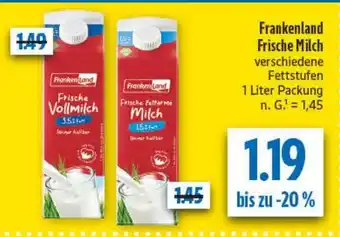 diska Frankenland Frische Milch Angebot