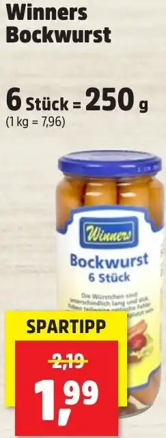 Thomas Philipps Winners Bockwurst Angebot