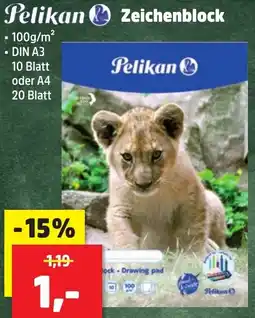 Thomas Philipps Pelikan Zeichenblock Angebot