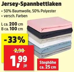 Thomas Philipps Jersey-Spannbettlaken Angebot
