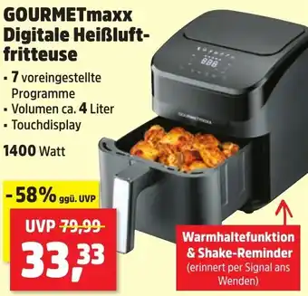 Thomas Philipps GOURMETmaxx Digitale Heißluftfritteuse Angebot