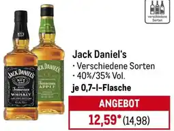 METRO Jack Daniel's Angebot
