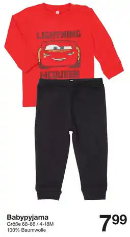 Zeeman Babypyjama Angebot
