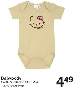 Zeeman Babybody Angebot
