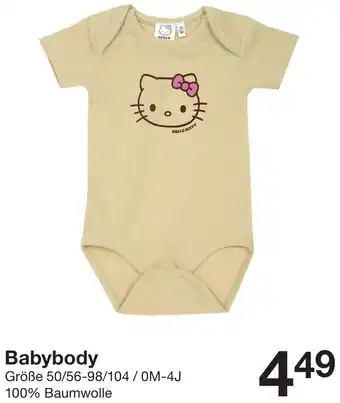 Zeeman Babybody Angebot