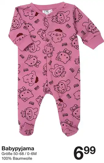 Zeeman Babypyjama Angebot