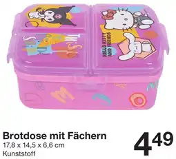 Zeeman Brotdose mit Fächern Angebot