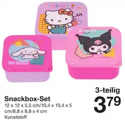 Zeeman Snackbox-Set Angebot