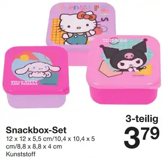 Zeeman Snackbox-Set Angebot