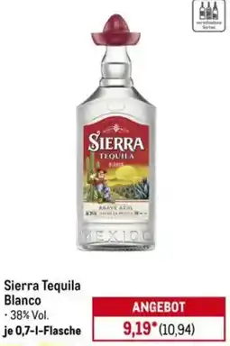 METRO Sierra Tequila Blanco Angebot