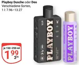 Globus Playboy Dusche oder Deo Angebot