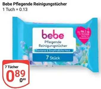 Globus Bebe Pflegende Reinigungstücher Angebot