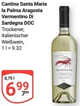 Globus Cantina Santa Maria la Palma Aragosta Vermentino Di Sardegna DOC Angebot