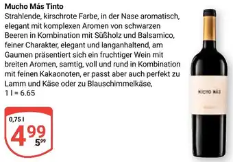 Globus Mucho Más Tinto Angebot