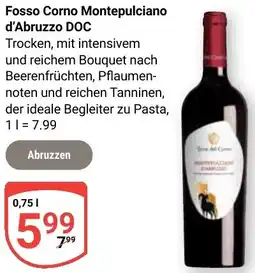 Globus Fosso Corno Montepulciano d'Abruzzo DOC Angebot
