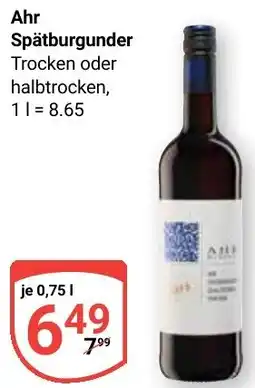 Globus Ahr Spätburgunder Angebot