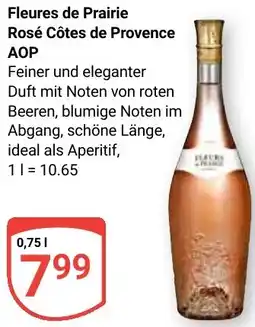Globus Fleures de Prairie Rosé Côtes de Provence AOP Angebot