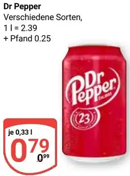 Globus Dr Pepper Angebot