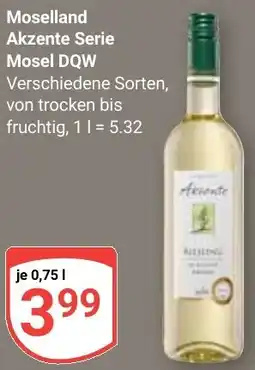 Globus Moselland Akzente Serie Mosel DQW Angebot