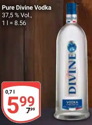 Globus Pure Divine Vodka Angebot